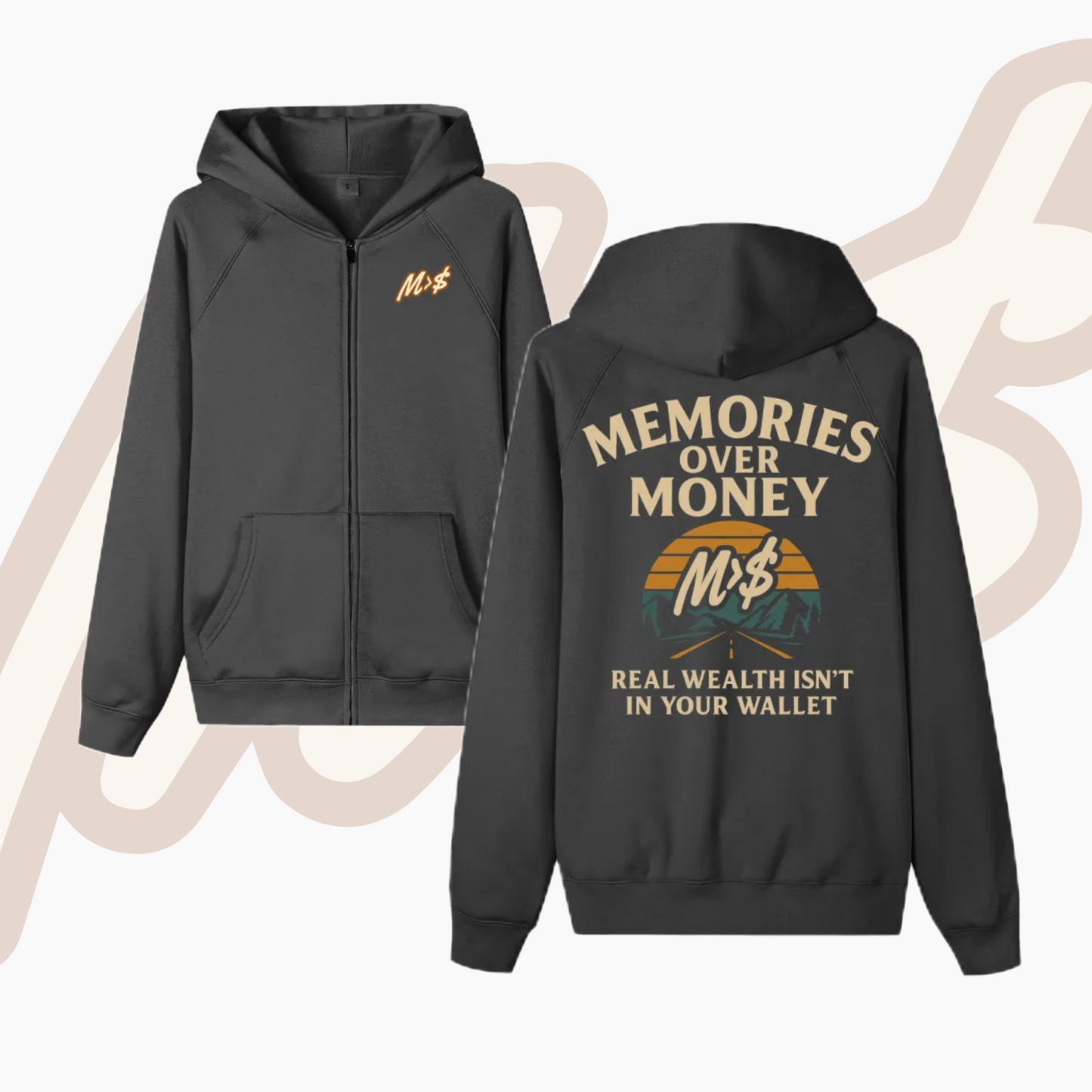 Mountain Road Zip-Up Hoodie