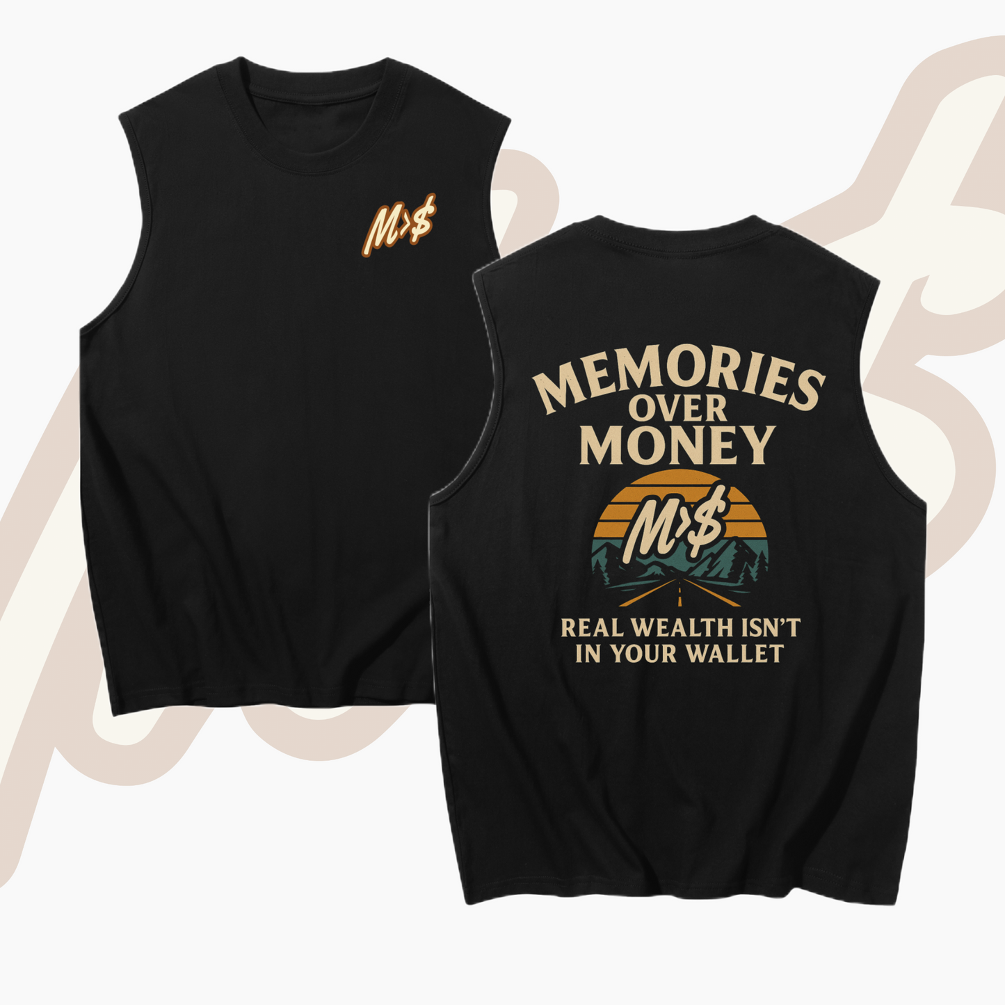 Mountain Road Sleeveless Tee